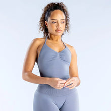 Cargar imagen en el visor de la galería, Set Lisami legging + bra largo con fruncido