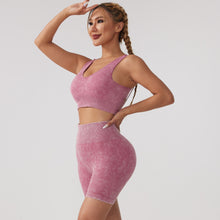 Cargar imagen en el visor de la galería, Conjunto de yoga deslavado