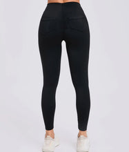 Cargar imagen en el visor de la galería, Leggings de bolsillo con cintura V