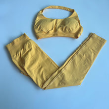 Cargar imagen en el visor de la galería, Set deportivo legging +bra corto