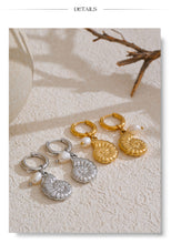 Cargar imagen en el visor de la galería, Pendientes de aro de verano