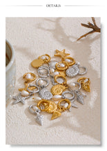 Cargar imagen en el visor de la galería, Pendientes de aro de verano