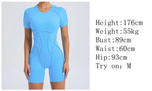 Cargar imagen en el visor de la galería, Mono corto espalda V con realce