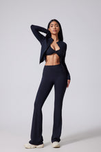 Cargar imagen en el visor de la galería, Legging campana talle alto Lismay