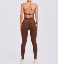 Cargar imagen en el visor de la galería, Leggings de bolsillo con cintura V