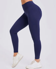 Cargar imagen en el visor de la galería, Leggings de bolsillo con cintura V