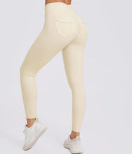 Cargar imagen en el visor de la galería, Leggings de bolsillo con cintura V