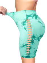 Cargar imagen en el visor de la galería, Tie dye short rasgado