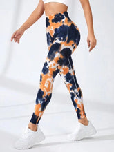 Cargar imagen en el visor de la galería, Legging tie dye mármol