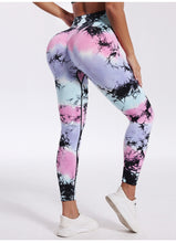 Cargar imagen en el visor de la galería, Legging tie dye mármol