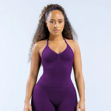 Cargar imagen en el visor de la galería, Set Lisami legging + bra largo con fruncido