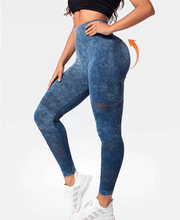 Cargar imagen en el visor de la galería, Legging deslavado push up