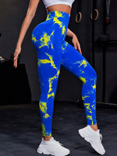 Cargar imagen en el visor de la galería, Legging tie dye mármol