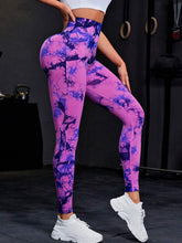 Cargar imagen en el visor de la galería, Legging tie dye mármol