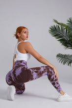 Cargar imagen en el visor de la galería, Legging tie dye mármol