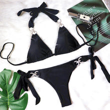 Cargar imagen en el visor de la galería, Bikini con brillantes