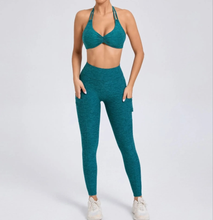 Cargar imagen en el visor de la galería, Set fruncido V doble cuerda