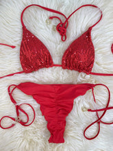 Cargar imagen en el visor de la galería, Bikini con lentejuelas