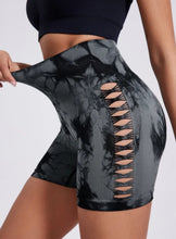 Cargar imagen en el visor de la galería, Tie dye short rasgado
