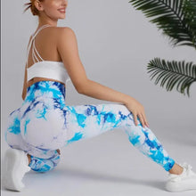 Cargar imagen en el visor de la galería, Legging tie dye mármol