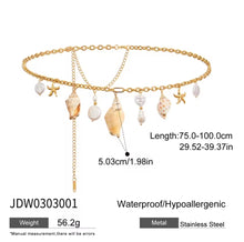 Cargar imagen en el visor de la galería, Cadena de cintura, accesorios de verano