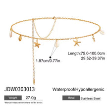 Cargar imagen en el visor de la galería, Cadena de cintura, accesorios de verano
