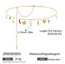 Cargar imagen en el visor de la galería, Cadena de cintura, accesorios de verano