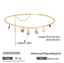 Cargar imagen en el visor de la galería, Cadena de cintura, accesorios de verano