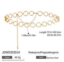 Cargar imagen en el visor de la galería, Cadena de cintura, accesorios de verano