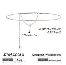 Cargar imagen en el visor de la galería, Cadena de cintura, accesorios de verano