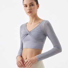 Cargar imagen en el visor de la galería, Soft Sculpt Top – Top versátil de manga larga