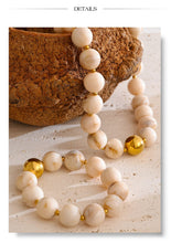 Cargar imagen en el visor de la galería, Conjunto Collar + Pulsera de cuentas