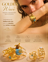 Cargar imagen en el visor de la galería, Golden Wave bracelet