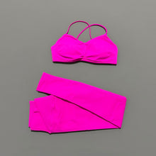 Cargar imagen en el visor de la galería, Set legging + top fruncido