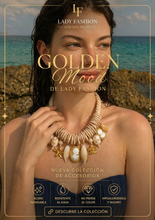 Cargar imagen en el visor de la galería, Golden glam vintage
