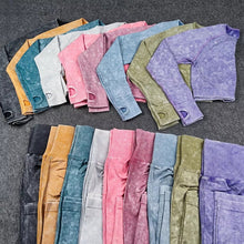 Cargar imagen en el visor de la galería, Yoga set painted