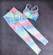 Cargar imagen en el visor de la galería, Tie dye cotton sugar set