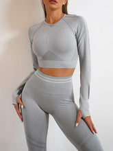 Cargar imagen en el visor de la galería, Set yoga long sleeve
