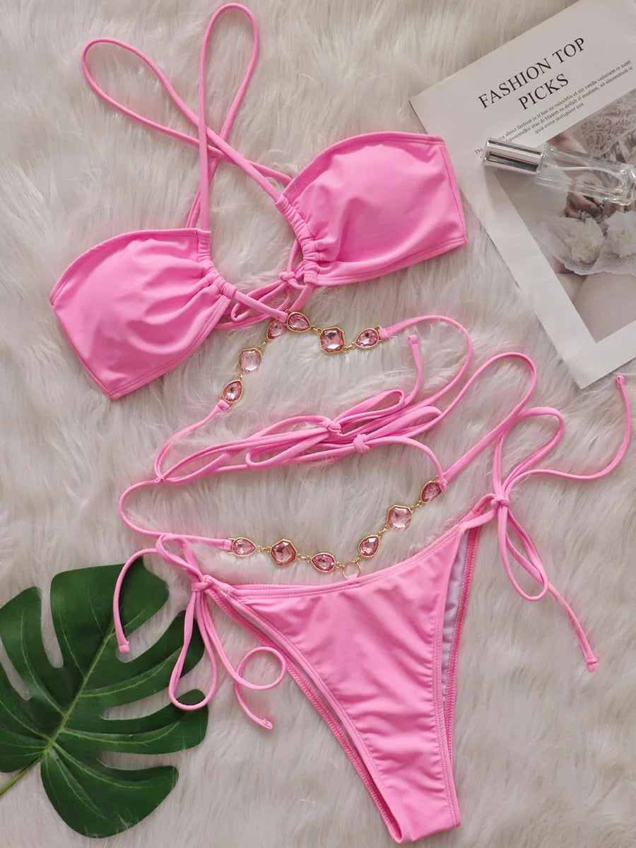 Bikini diamond cruzado