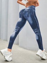 Cargar imagen en el visor de la galería, Fake jeans legging
