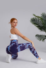 Cargar imagen en el visor de la galería, Nuevo tie dye mármol leggins
