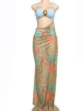 Cargar imagen en el visor de la galería, Vestido playero printed
