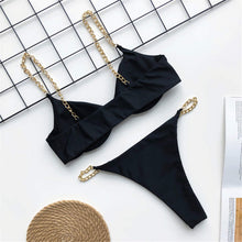 Cargar imagen en el visor de la galería, Bikini con cadenas
