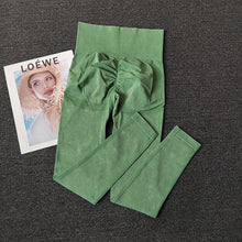 Cargar imagen en el visor de la galería, Seamless wash gym leggings
