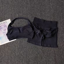 Cargar imagen en el visor de la galería, Set deportivo short con bra corto
