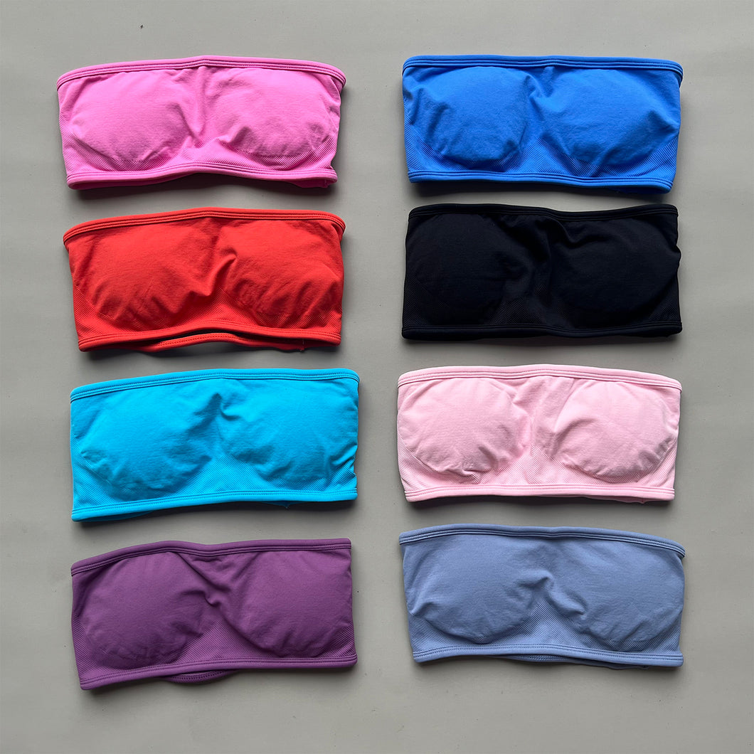 Sport bra sin tirantes