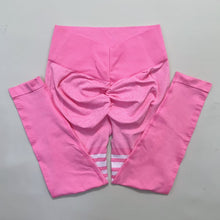Cargar imagen en el visor de la galería, Legging push up cintura V con rayas
