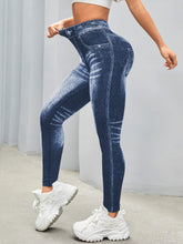 Cargar imagen en el visor de la galería, Fake jeans legging
