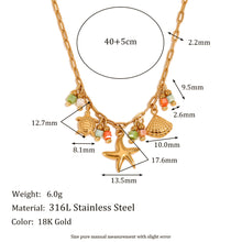Cargar imagen en el visor de la galería, Collar estrella marina
