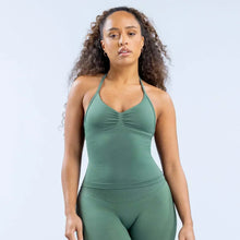 Cargar imagen en el visor de la galería, Set Lisami legging + bra largo con fruncido
